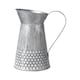 image 1 of Classic Zinc Honeycomb Jug Vase - H25cm
