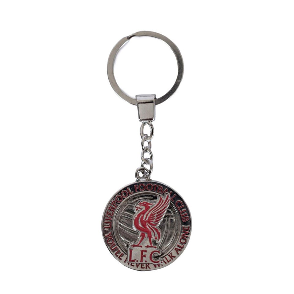 image 1 of Liverpool FC Fidget Spinner Keyring | Red | Red | 1