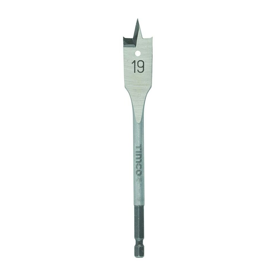 image 1 of Timco - Flat Wood Bit (Size 19.0 x 152 - 1 Each)