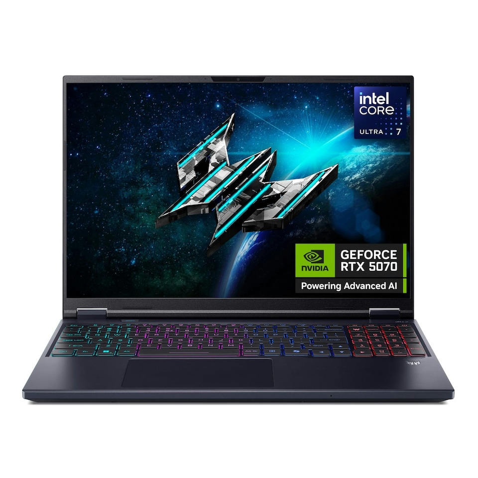 Acer Predator Helios Neo 16 AI Intel Core Ultra 7 255HX 16GB RAM 1TB SSD RTX 5070 16" WQXGA Windows 11 Home Gaming Laptop