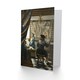 image 2 of Johannes Vermeer Art Card The Allegory of Painting
