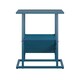 image 4 of Novogratz Regal End Table in Blue / Metal Frame Blue | Blue