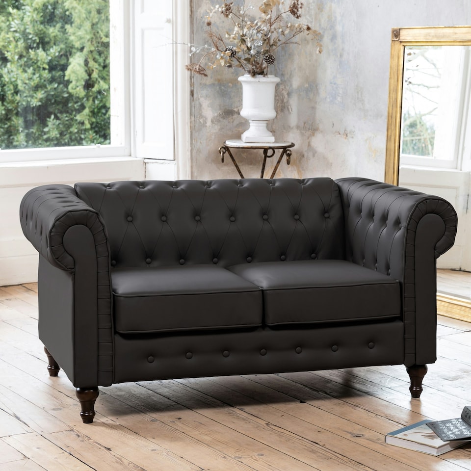 image 1 of Richland 2 Seat Sofa - Brown