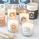 image 4 of The Moon Vintage Tarot Vanilla Candle White | One Size
