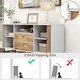 image 9 of COSTWAY TV Stand for TVs 65 Inches Modern Entertainment Center White