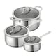 image 1 of Allround 3pc Saucepan & Casserole Set