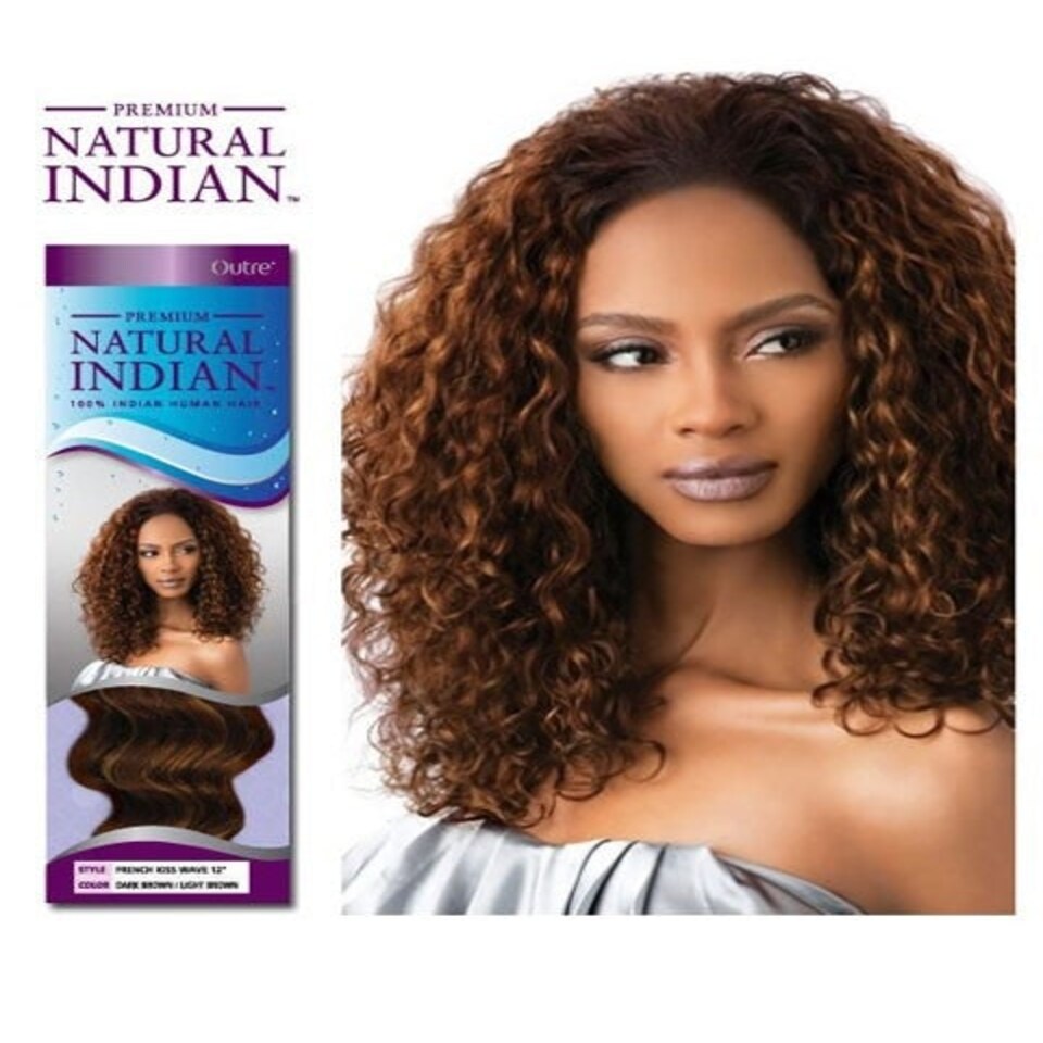 Outre Natural Indian HH French Kiss Wave Wvg Multi | 33 | 12 inch
