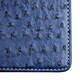image 2 of Premium Ostrich Golf Scorecard Holder - Navy / Grey