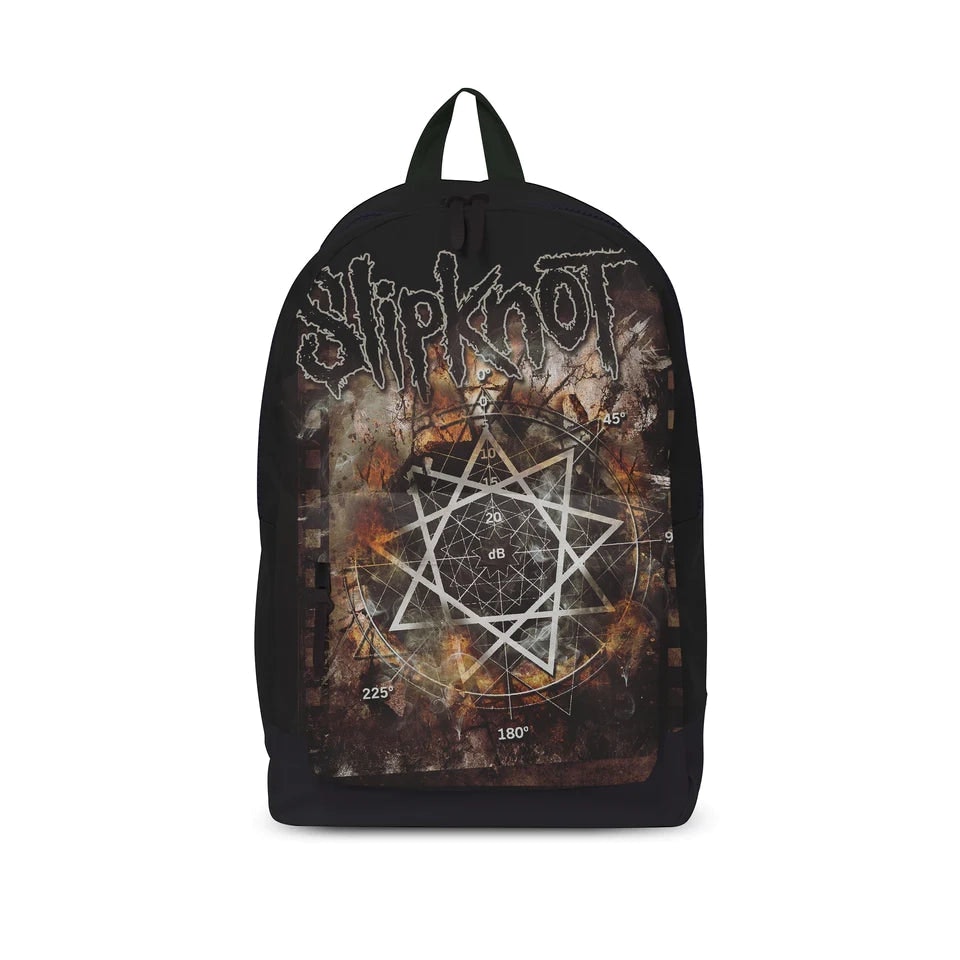 Rocksax Slipknot Backpack - Pentagram in True Black
