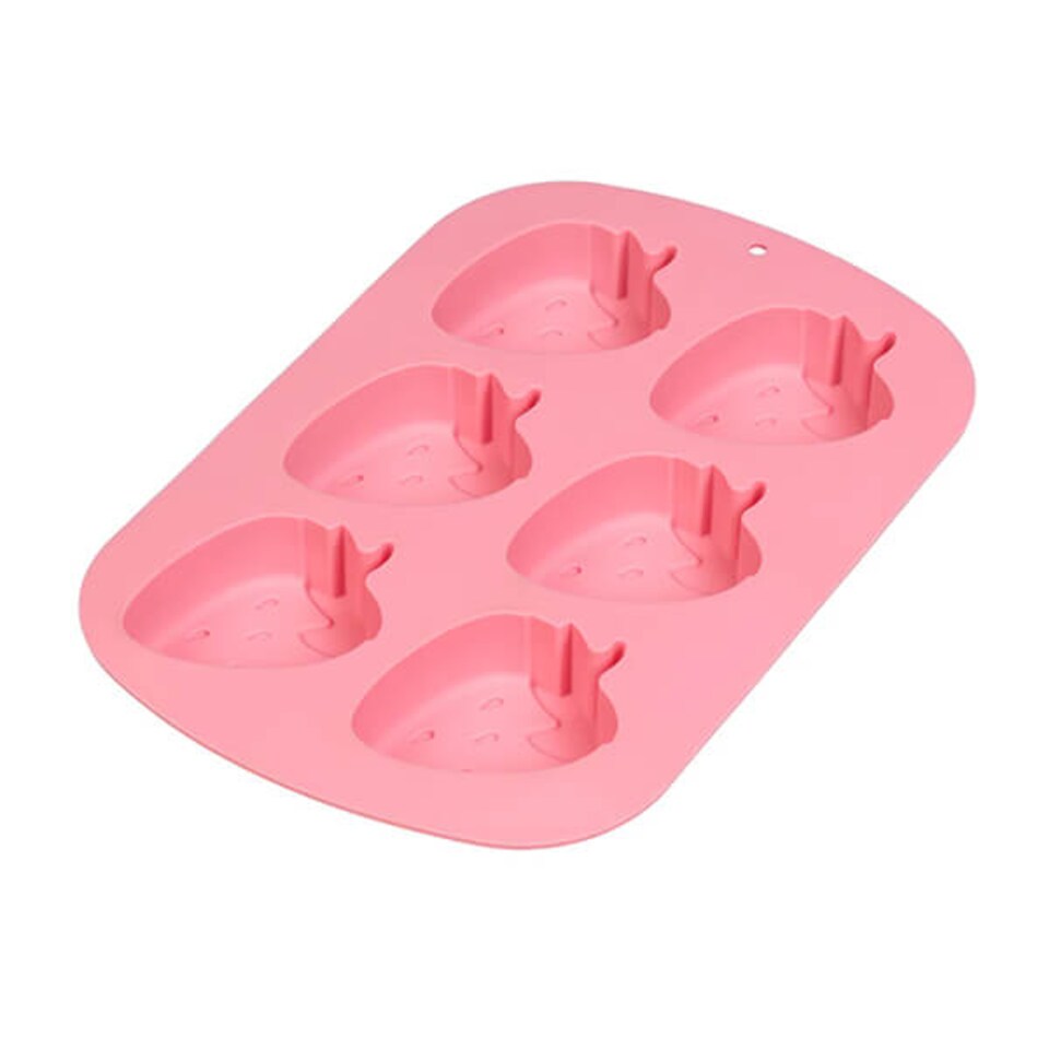 image 1 of Tala Silicone 6 Hole Strawberry Ice Mould