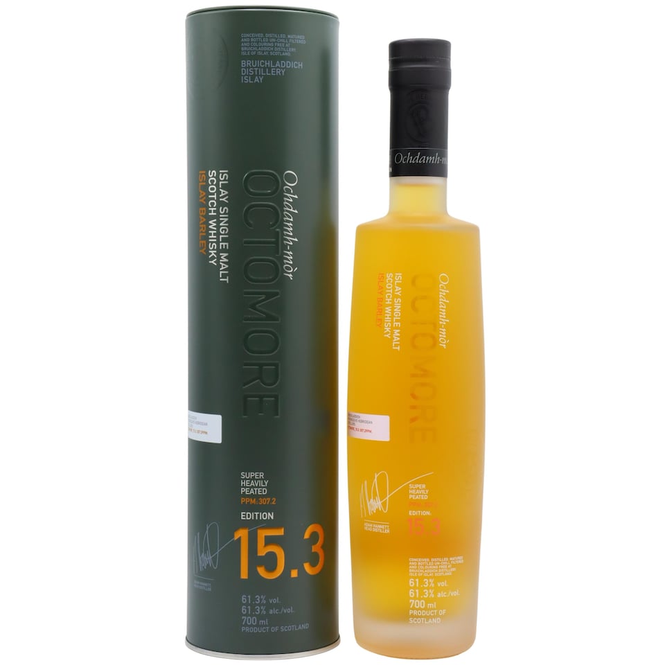 Octomore 153 Islay Single Malt 2018 5 year old Whisky