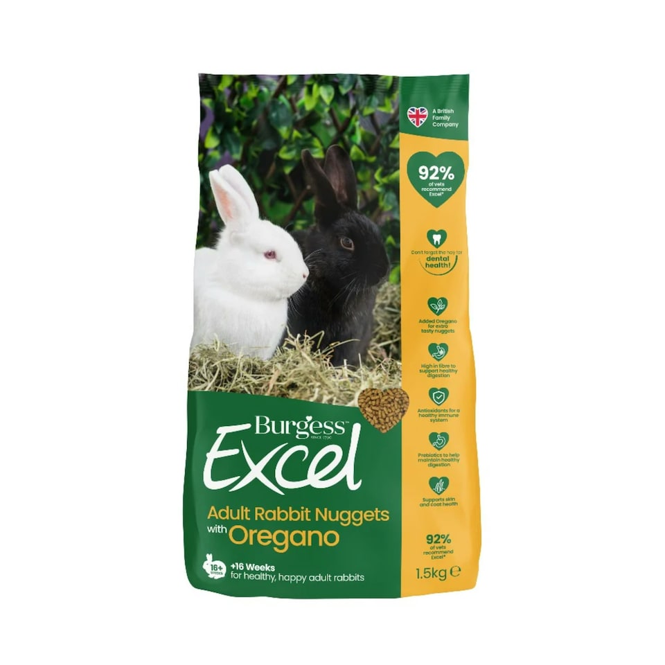 image 1 of Burgess Excel Adult Rabbit Nuggets With Oregano - 1.5KG