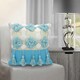 image 2 of Boho Tassle Heavy Tuft Cushion - 43cm x 43cm Cream