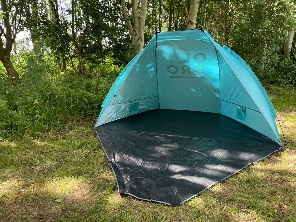 image 1 of Beach Tent | Orange