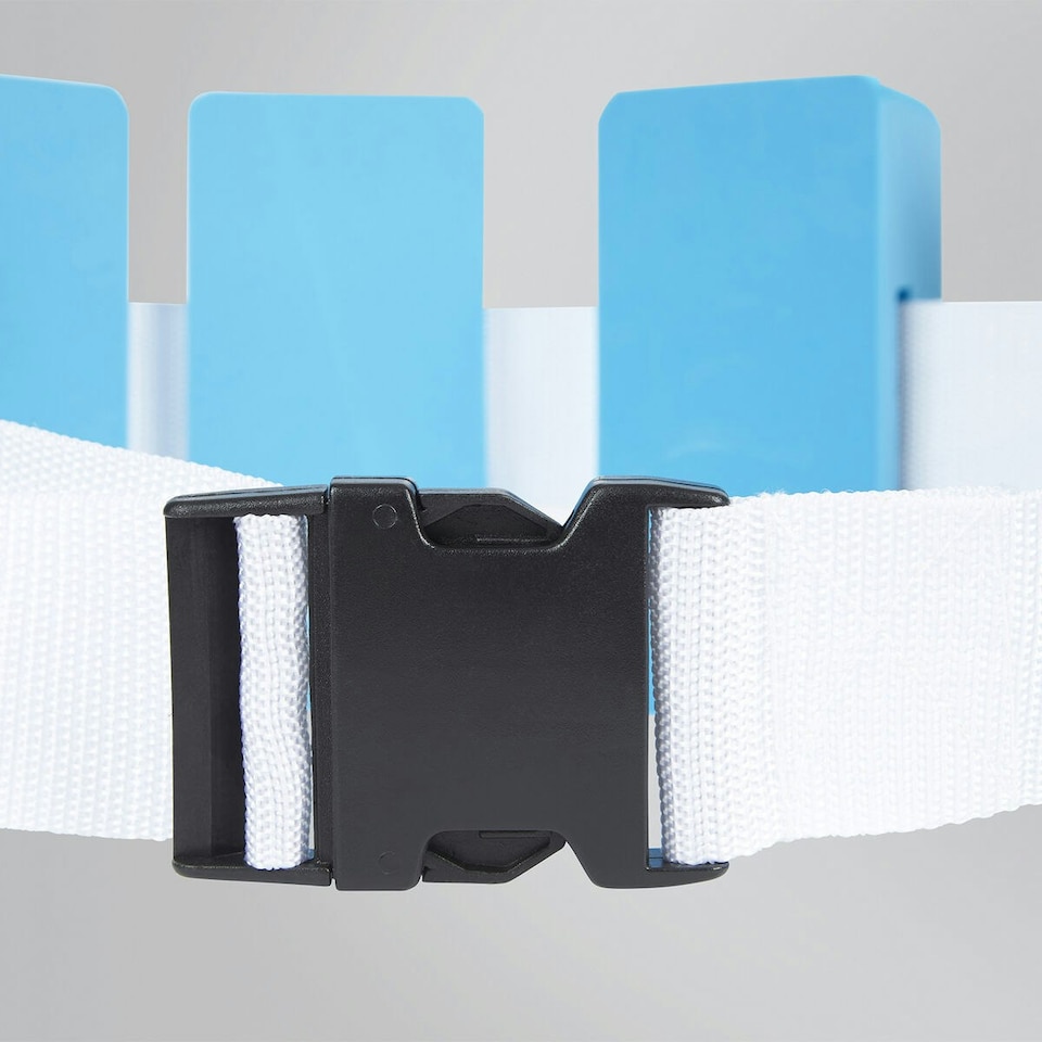 image 1 of Speedo Unisex Adult Swimming Belt - Blue/White - One Size