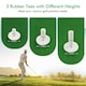 image 4 of COSTWAY Golf Hitting Mat Standard Real Feel Golf Practice Mat