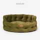 image 2 of Joules Khaki Chesterfield Luxury Dog Bed - Small Green | One Size