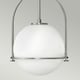 image 4 of Hinkley Somerset Globe Pendant Ceiling Light Brushed Nickel