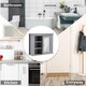 image 8 of kleankin Bathroom Wall Mirror Cabinet, Cupboard with Door, Storage Cabinet with Adjustable Shelf for Corridors Living Rooms, Grey