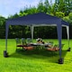 image 2 of MCC Direct Gazebo 3x3 Pop up Blue | Brown | Blue
