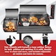 image 5 of Alivio Large Oil Drum Charcoal BBQ Grill with Offset Smoker