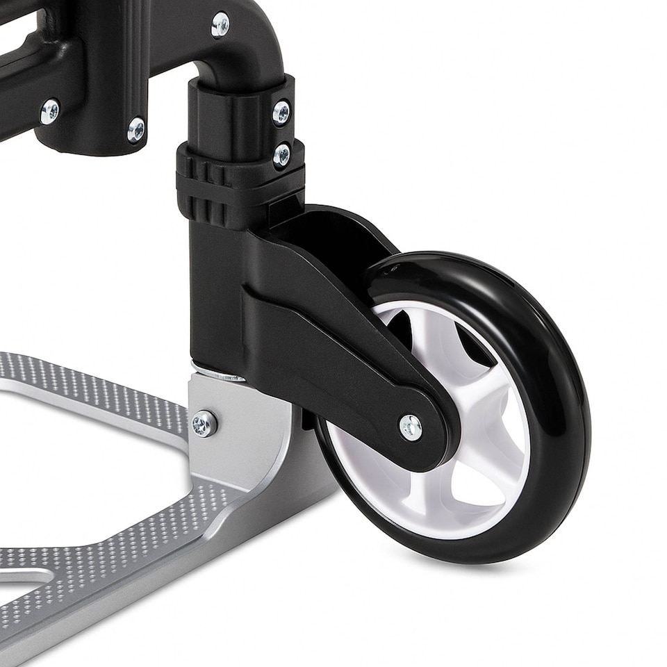 image 1 of 80kg Heavy Duty Folding Foldable Hand Trolley Sack Truck Cart