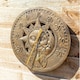 image 2 of Marco Paul 30cm Sun and Moon Wall Clock Bronze