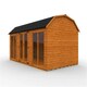 image 1 of 16ft x 8ft (4750mm x 2350mm) Horsforth Shiplap Barn Summerhouse with 4 Full Pane Windows (12mm Tongue and Groove Floor and Roof)