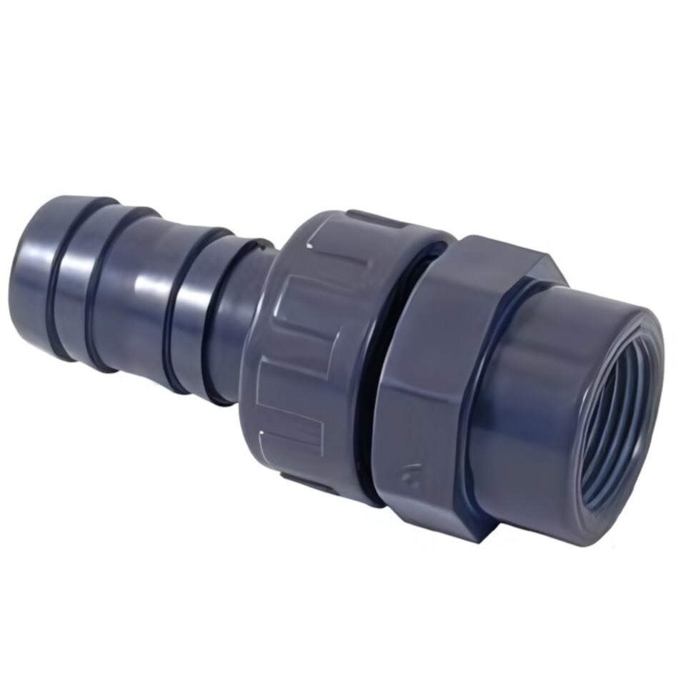 Certikin SPX025034HUFT | Size 25 x ¾ inch Grey PVC Pipe & Fittings - Metric > Grey Hose Tail