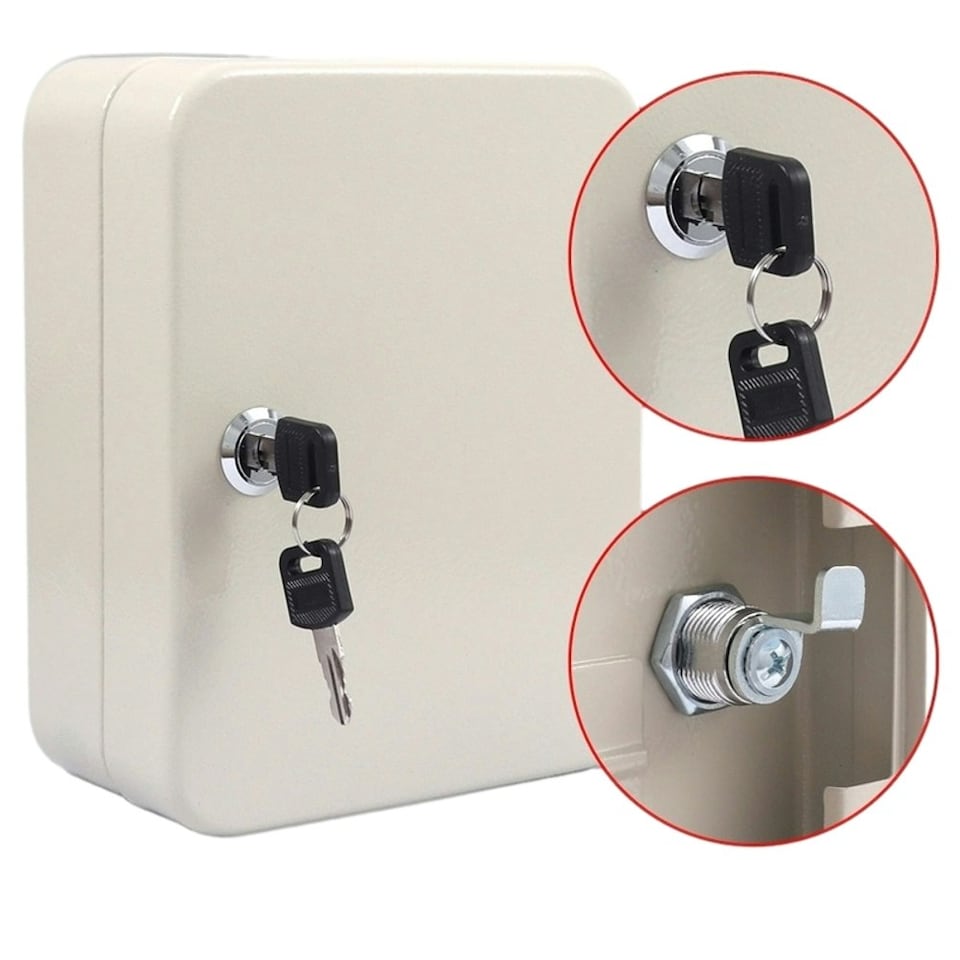 image 1 of Lockable 60 Key Holders Storage Steel Box