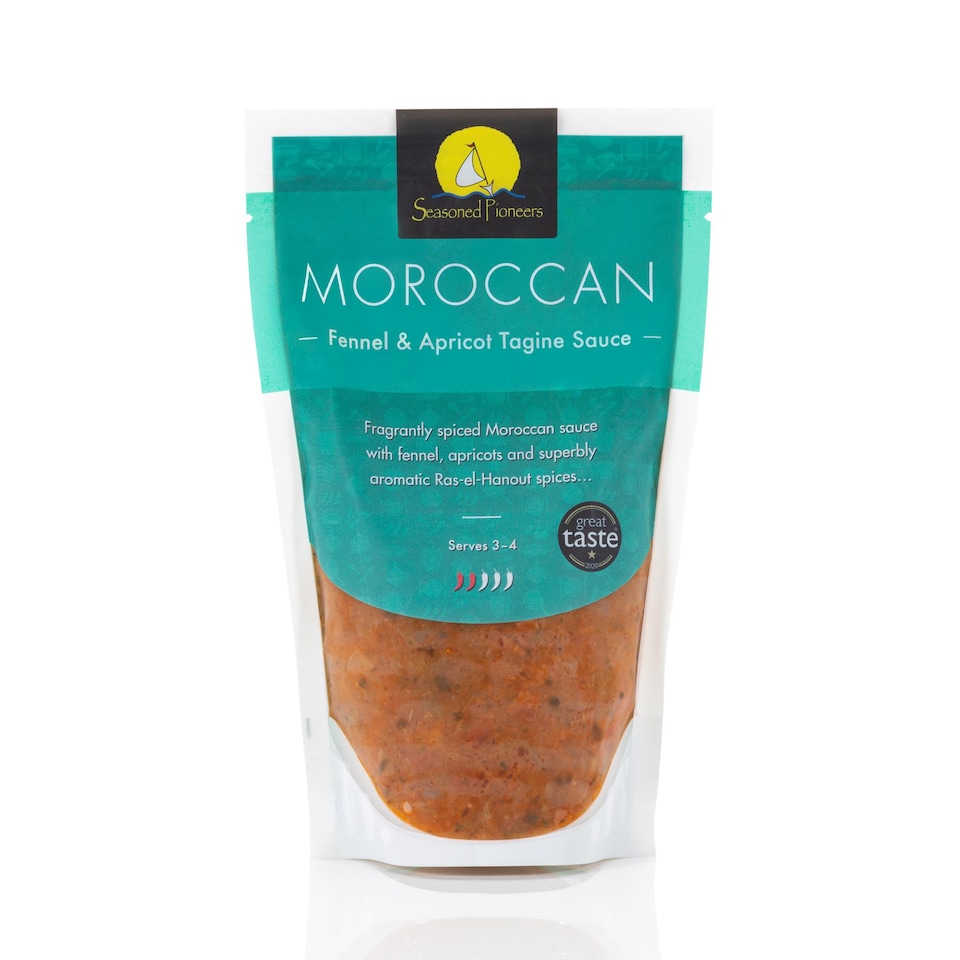 Seasoned Pioneers Cooking Sauce - Moroccan Fennel & Apricot Tagine