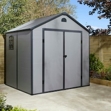 Rowlinson Airevale Shed 8x6 Grey