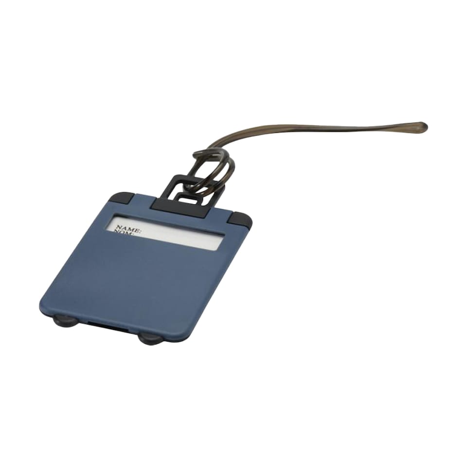 image 1 of Floso Travel Luggage Tag | Blue | Hale Blue | 1
