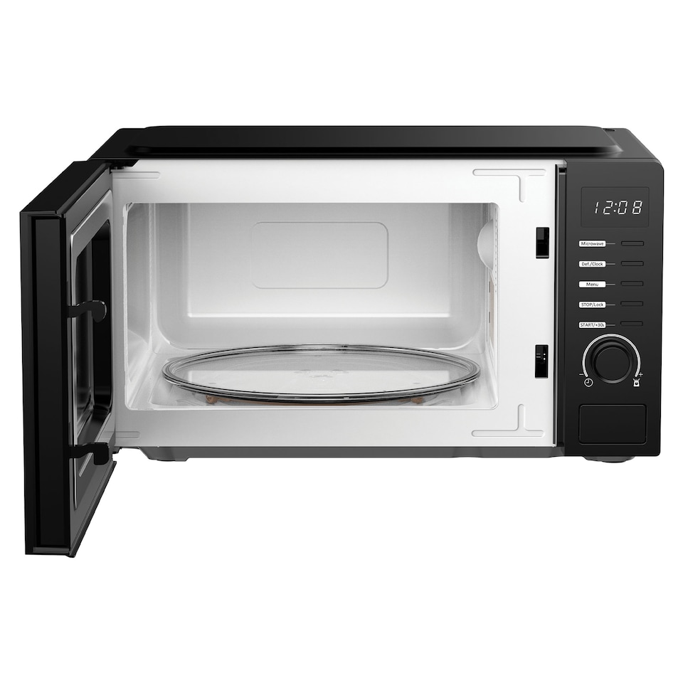 image 1 of 20L 700W Digital Microwave, 8 Functions, 5 Power Levels, Igenix IGMS02070B