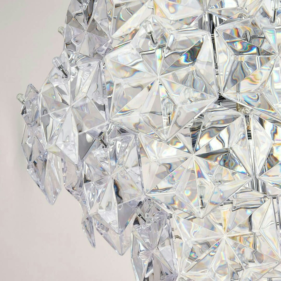 image 1 of Rhia 5 Light Clear Pendant