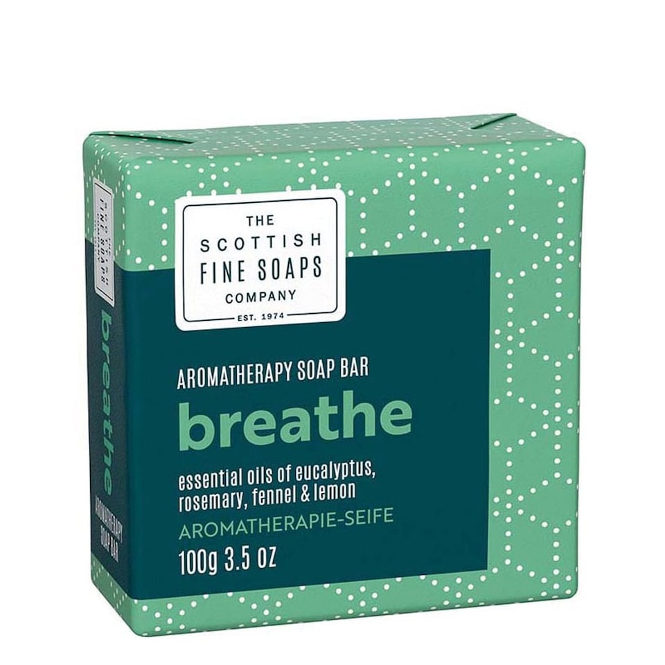 Scottish Fine Soaps Breathe Wrapped Soap 100g