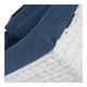 image 4 of Set of 3 Paper Rope Rectangular Storage Basket with Navy Blue Cotton Lining | Blue | Blue | Not provided