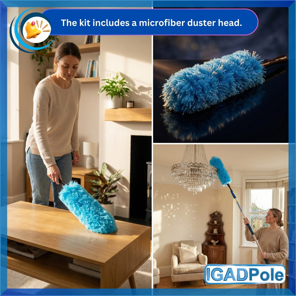 image 1 of IGADPOLE Microfiber Duster