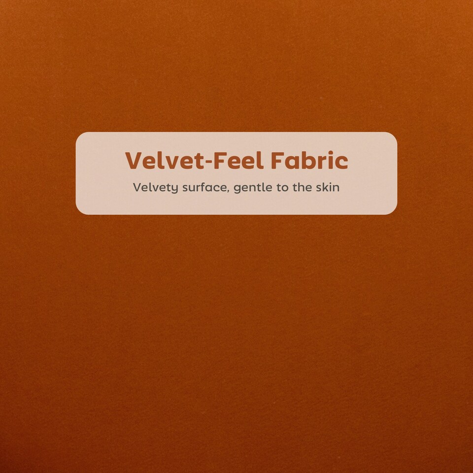 image 1 of HOMCOM Set of 2 Barstools with Petal Backrest for Kitchen Island Orange | Orange | 54W x 55D x 97H cm | 2