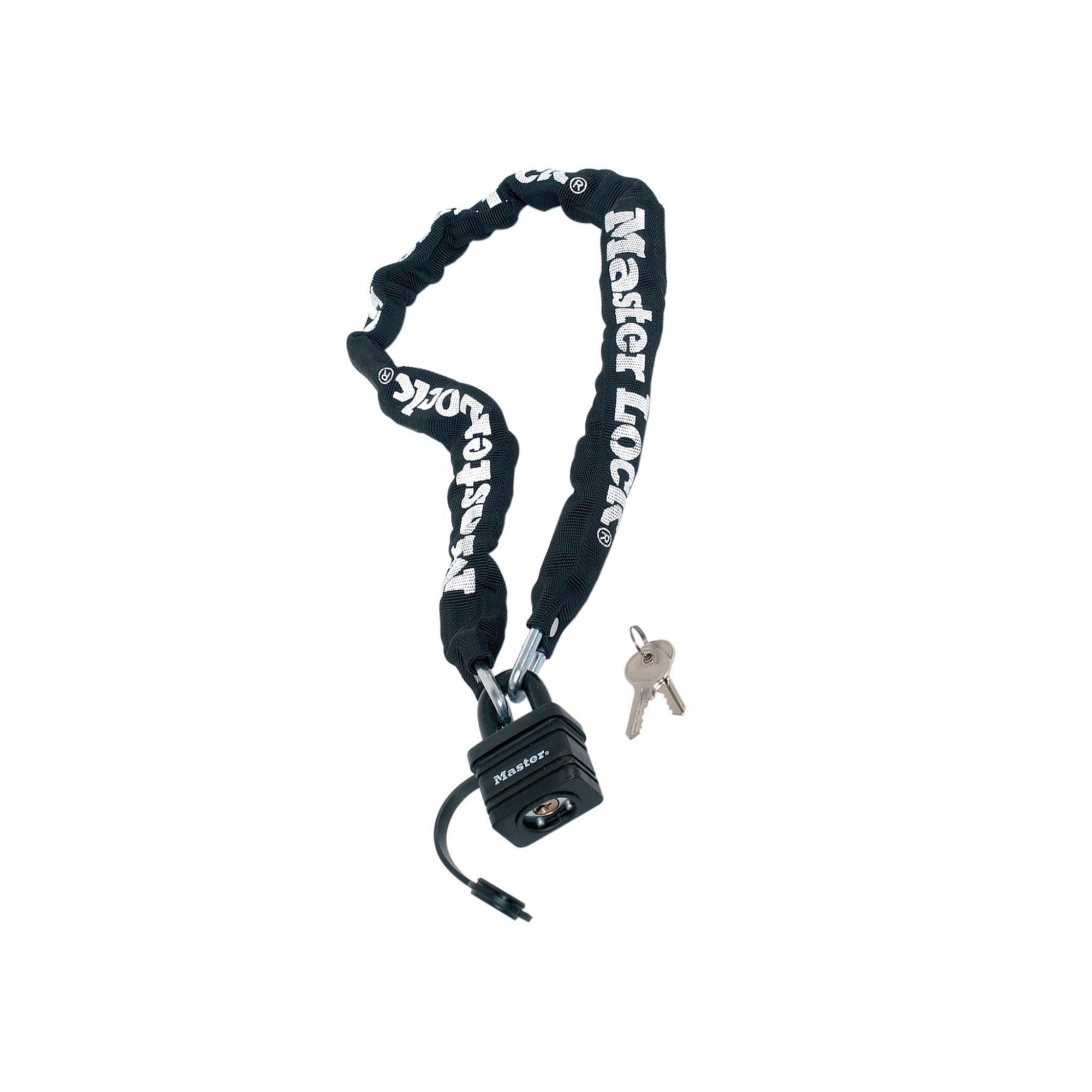 Master Lock Weather Tough 40mm Padlock & Chain 90cm X 6mm Multi Multi Colour One Size 1