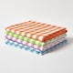 image 7 of Homescapes Green Block Check Cotton Gingham Tablecloth - 137 x 178 cm | Green | 137cm x 178cm (54" x 70")