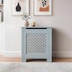 image 1 of Small Radiator Cover MDF Wooden Home Decorative Modern Design | Grey