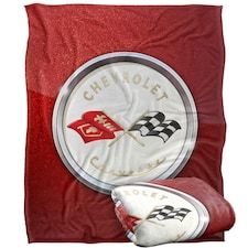 Chevrolet Corvette Logo Blanket - Multicoloured - One Size