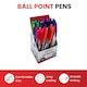 image 2 of Box of 50 Pink Ballpoint Pens Smooth Glide by Janrax