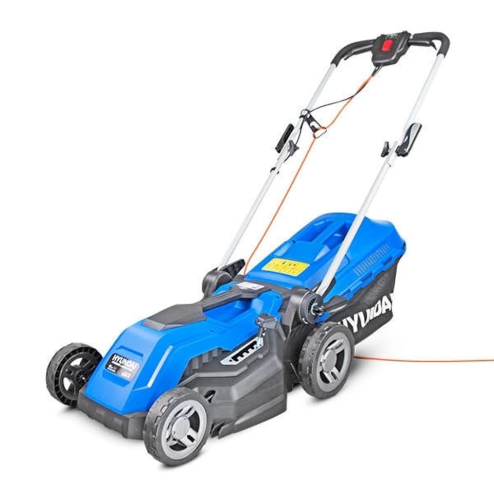 image 1 of Hyundai HYM3800E Electric 1600W / 230V 38cm Rotary Rear Roller Lawnmower