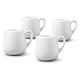 image 1 of Wm Bartleet & Sons Porcelain Bellied Creamer Jug (30ml), Set of 4