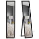 image 1 of HOMCOM Full Length Mirror, Floor Standing or Wall-Mounted Long Mirror, Rectangular Full Body Mirror for Bedroom, Living Room, Black