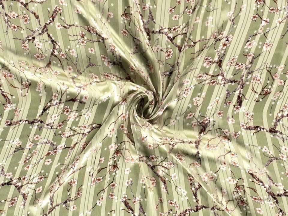 Green Sheer Chiffon Fabric for Dressmaking, 150cm / 59" Wide - per metre