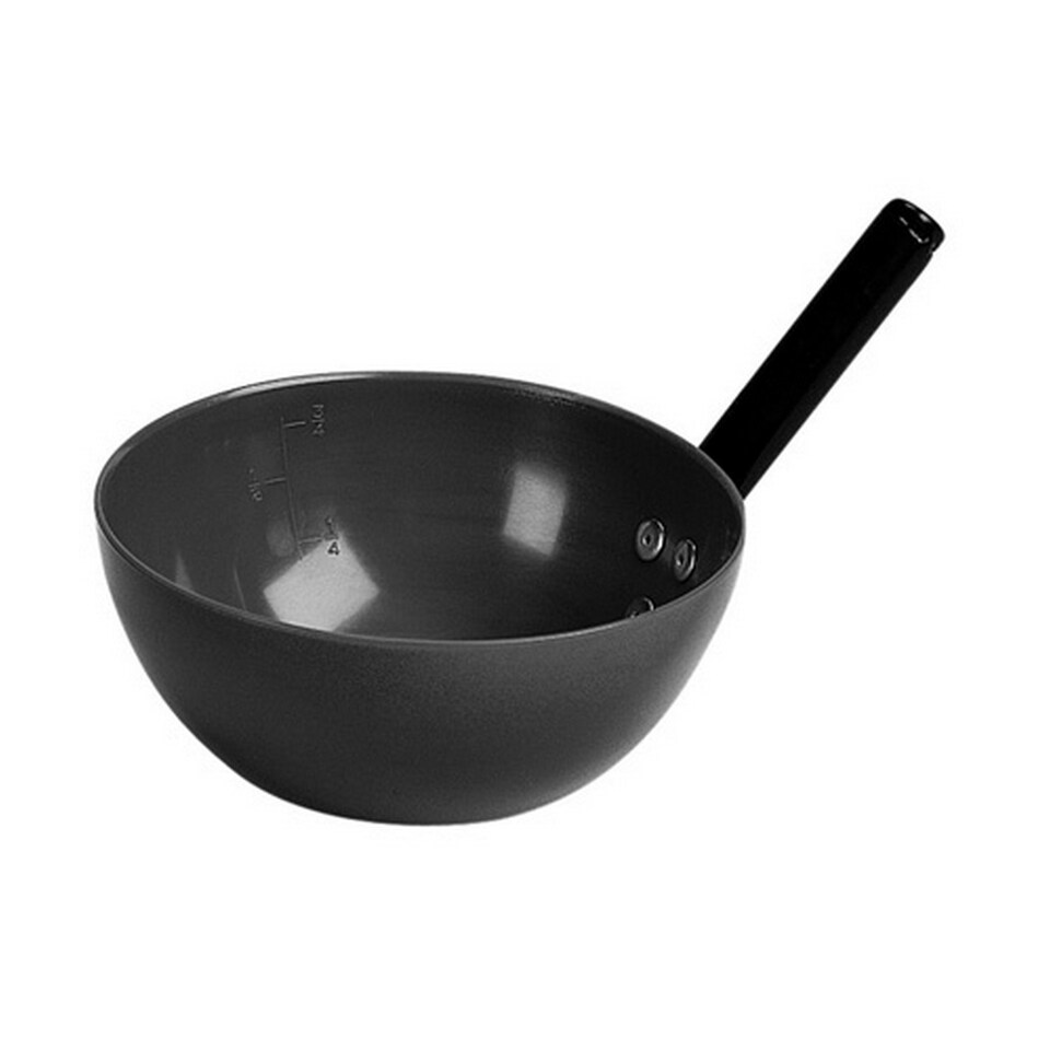Stubbs Plastic Feed Scoop - Black - 2l