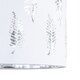 image 4 of Set of 2 Fern - White Cut Out 25cm Pendant Lightshades | White | Silver | Medium | 2